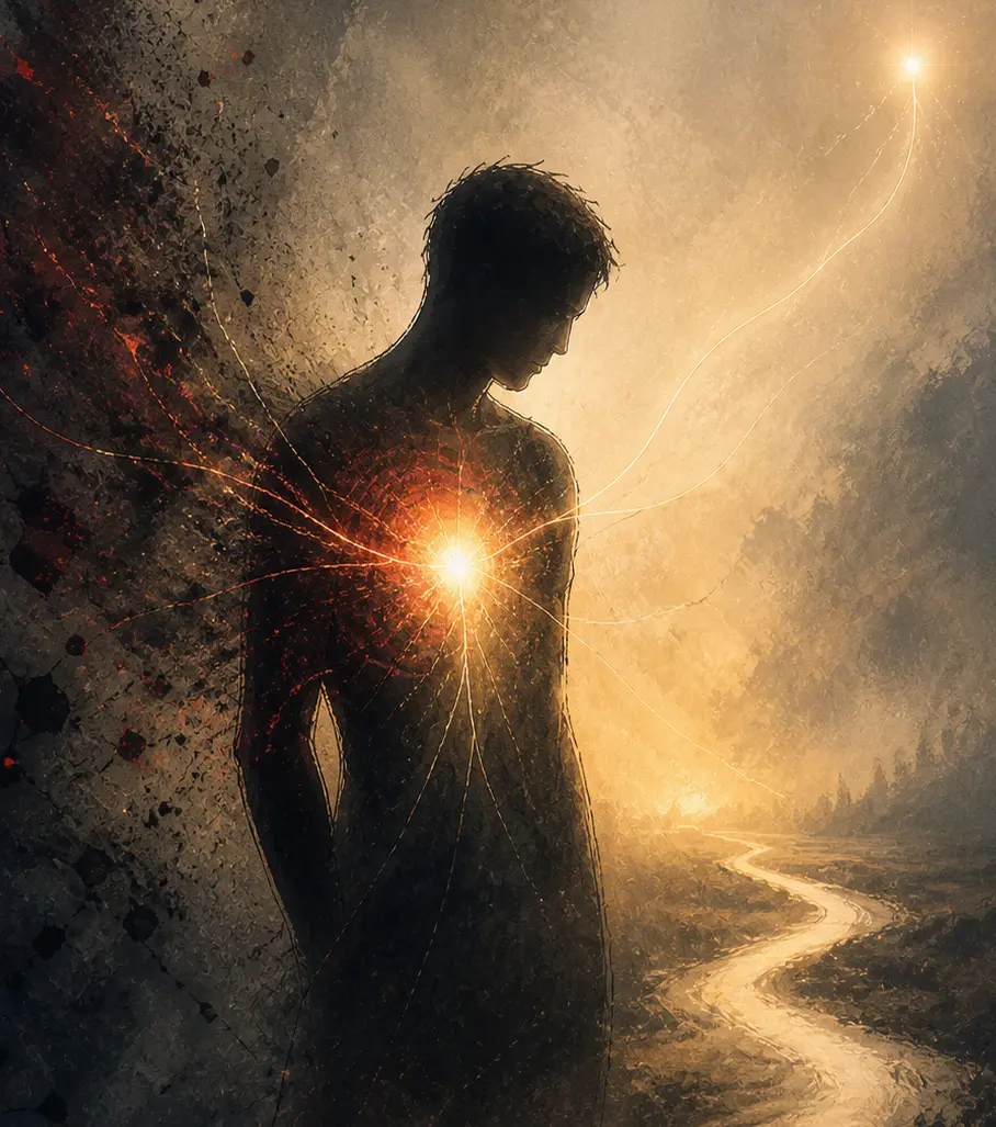 trauma psihologica ilustratie sens si schimbare